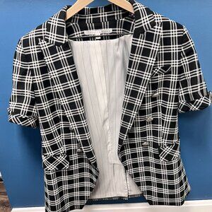 Veronica Beard Short Sleeve Blazer
